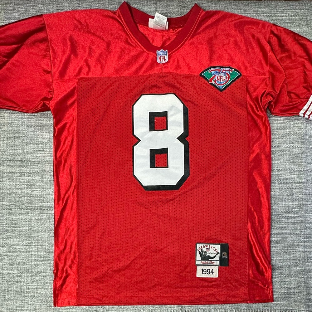 Mitchell & Ness Jersey Men’s 49ers Autographed Steve Young #8 XXL 1994 Vintage